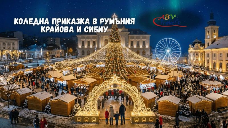 Коледна Приказка в Румъния - Крайова и Сибиу